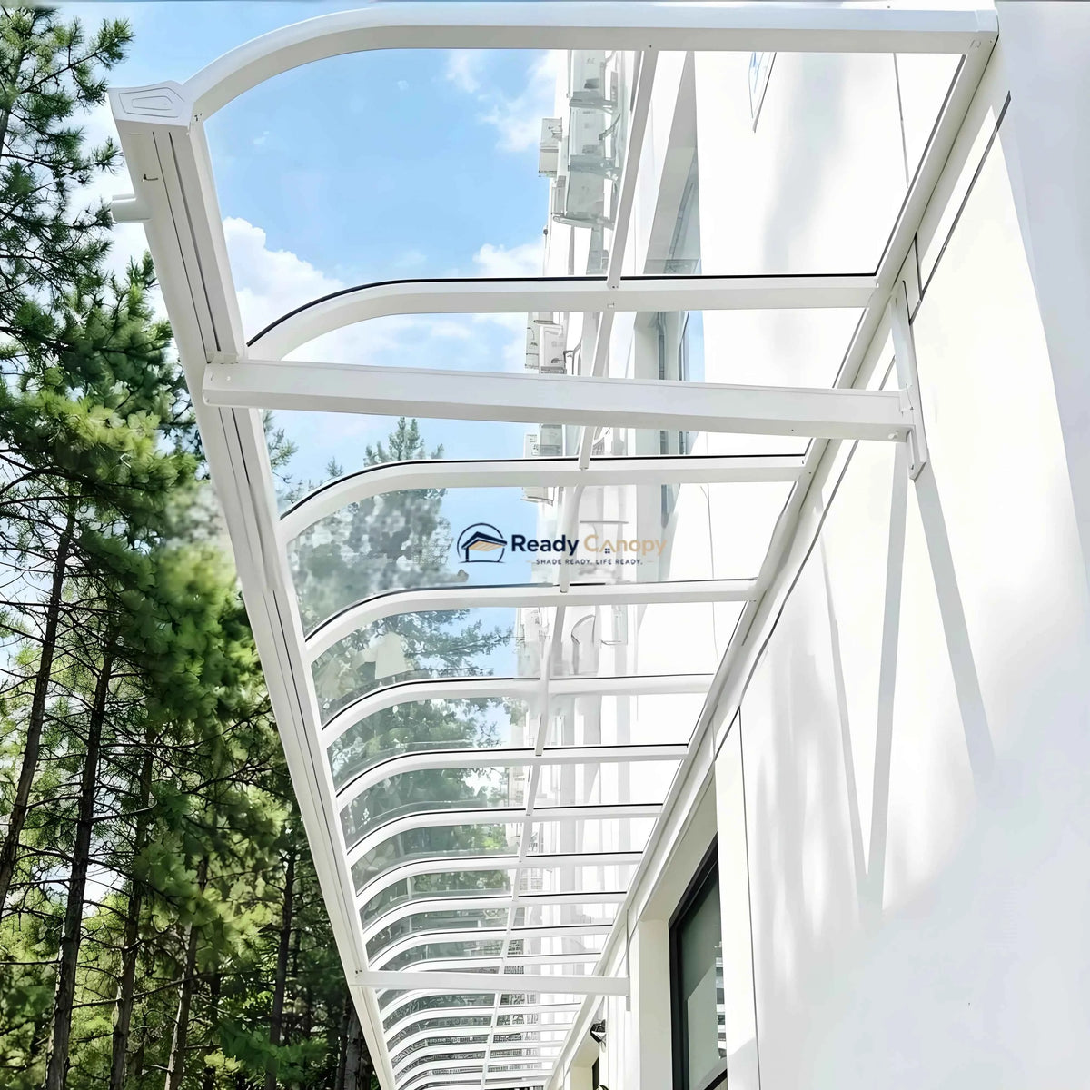 Aluminium Frame Awning - White