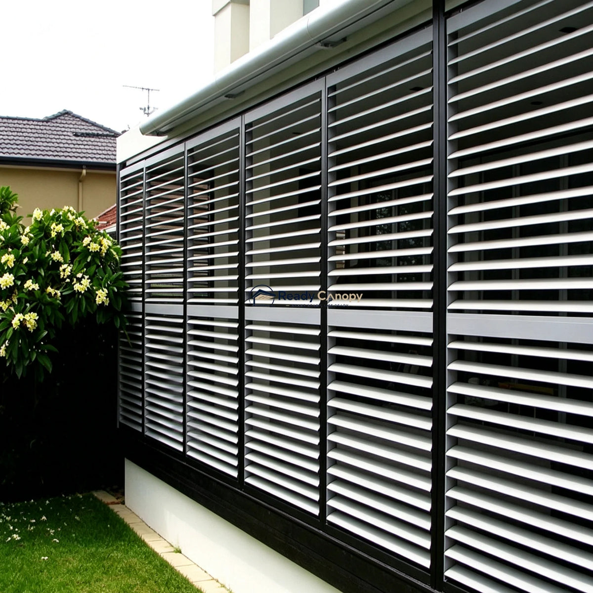 Custom Exterior Aluminium Louvers | Facades, Privacy & Equipment Screening