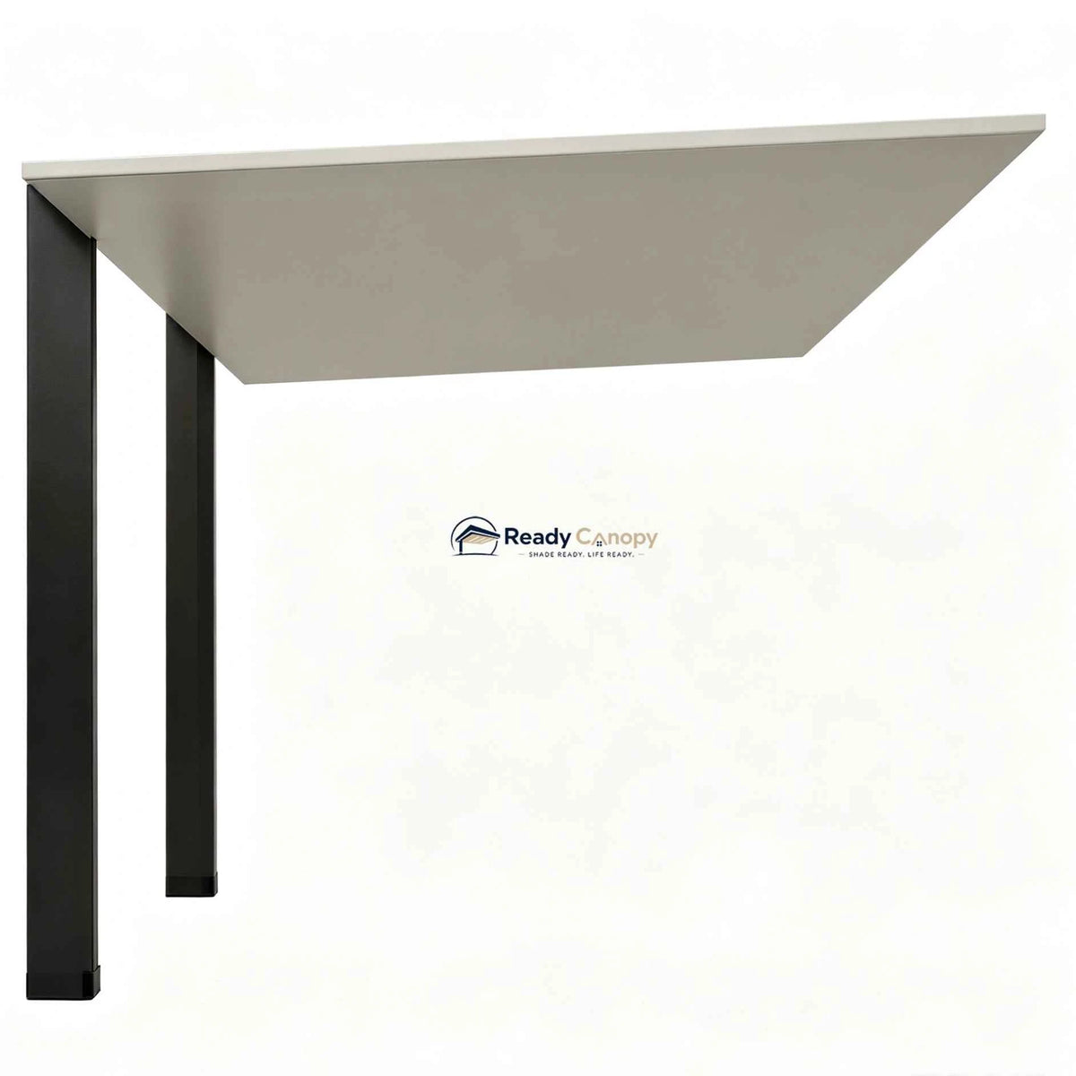 Minimalist Full-Aluminum Single Carport