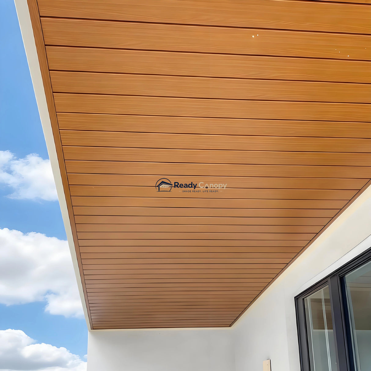 Modern Minimalist Aluminum Front Door Canopy Awning
