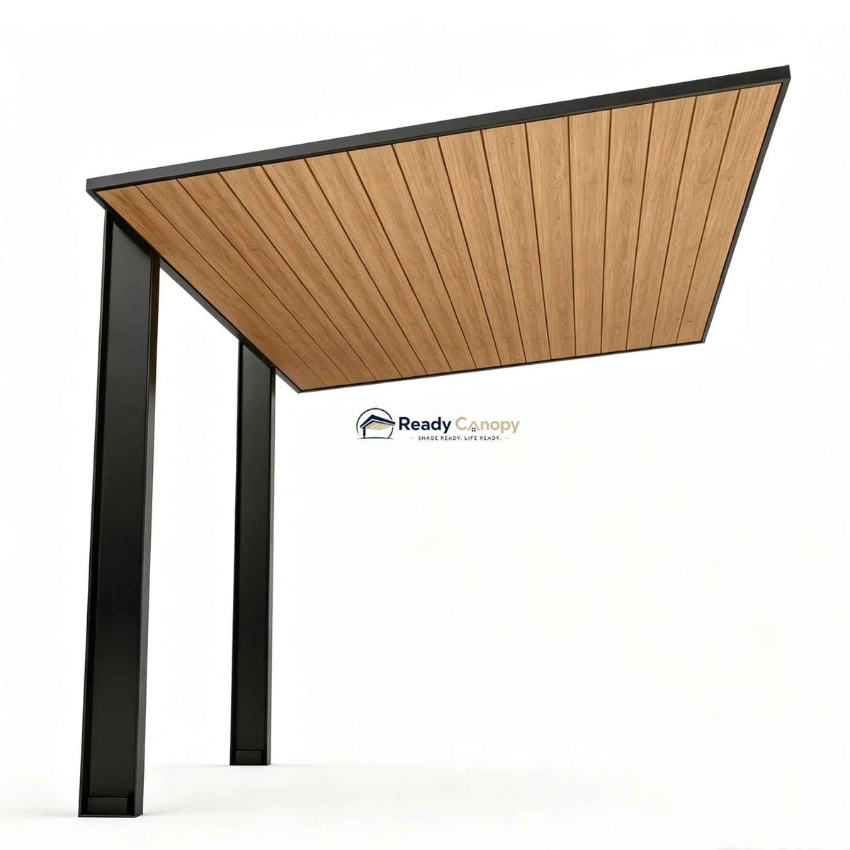 Minimalist Full-Aluminum Single Carport