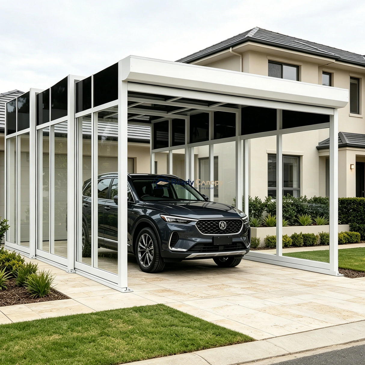 Retractable Single Carport & Garage Kits