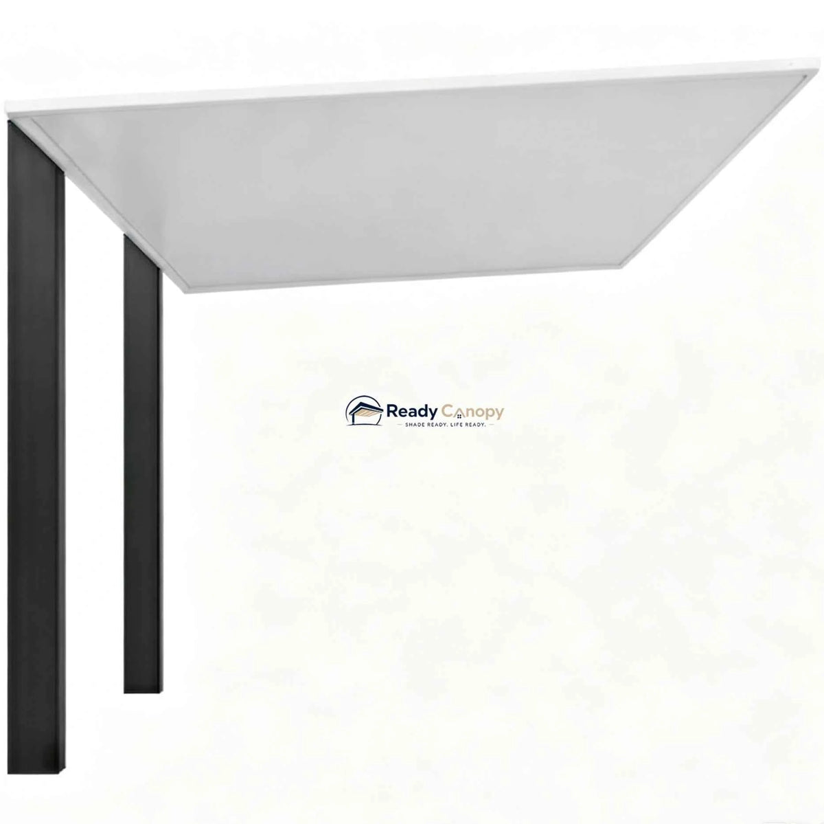 Minimalist Full-Aluminum Single Carport