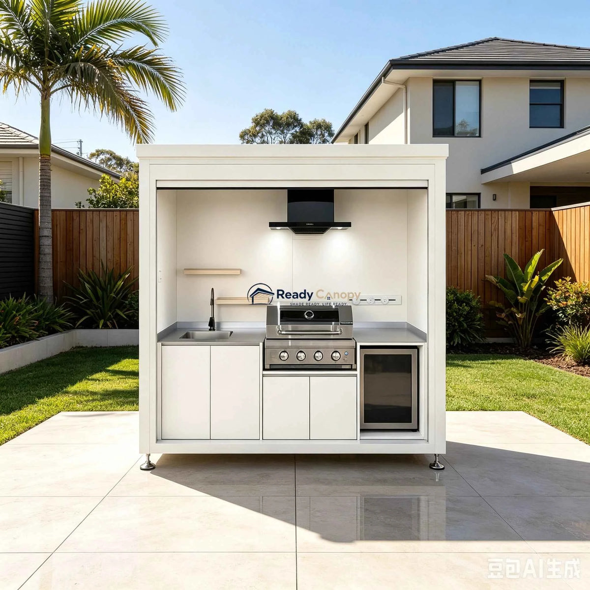 Outdoor Kitchen AIR - Ready Canopy
