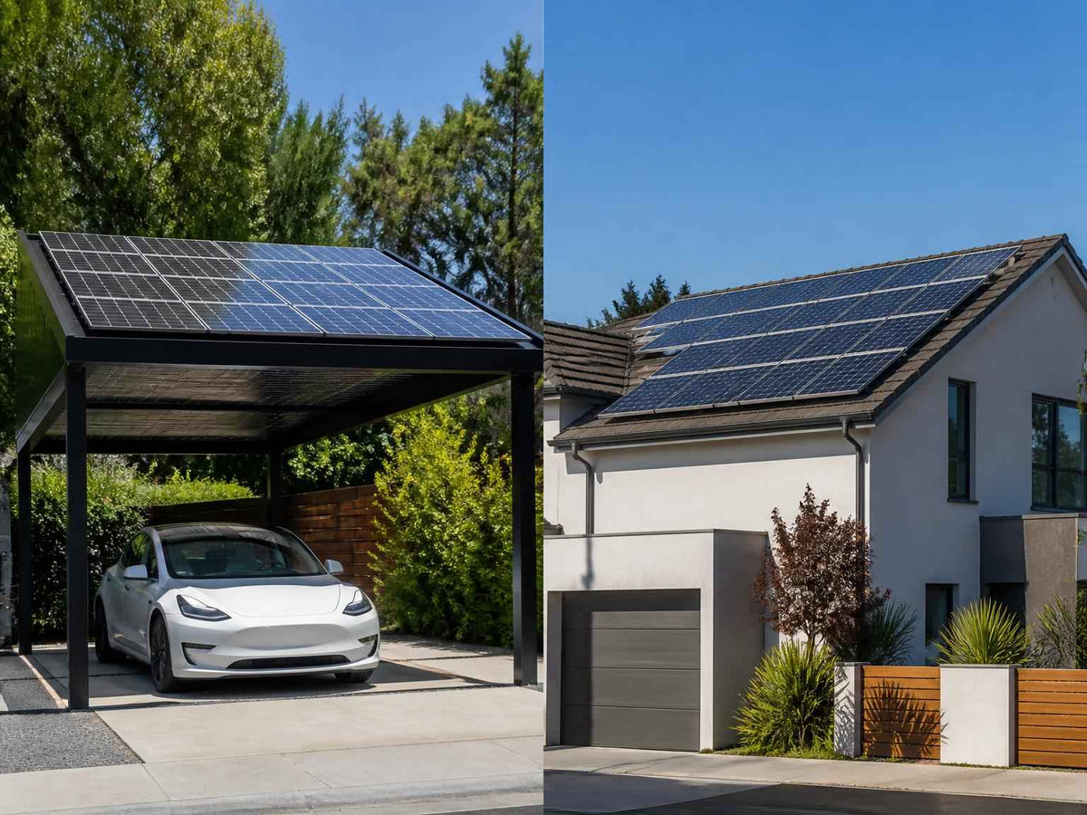 Solar Carport vs Rooftop Solar: Which Is Better for Your Home? - Ready Canopy