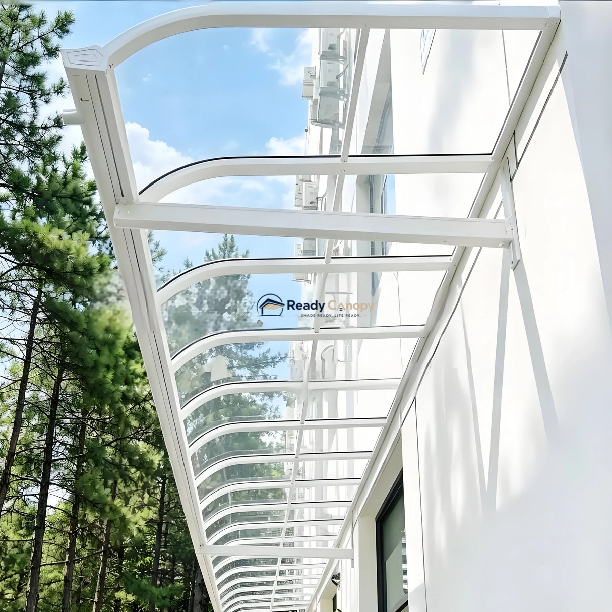 Aluminium Frame Awning - White