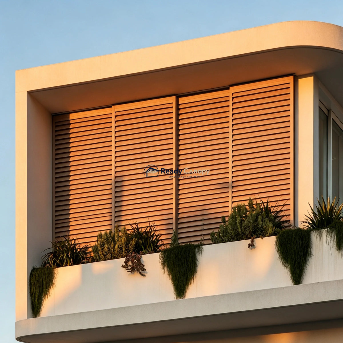 Custom Aerofoil Exterior Aluminium Louvers | Building Facades, Indoor & Outdoor Screening