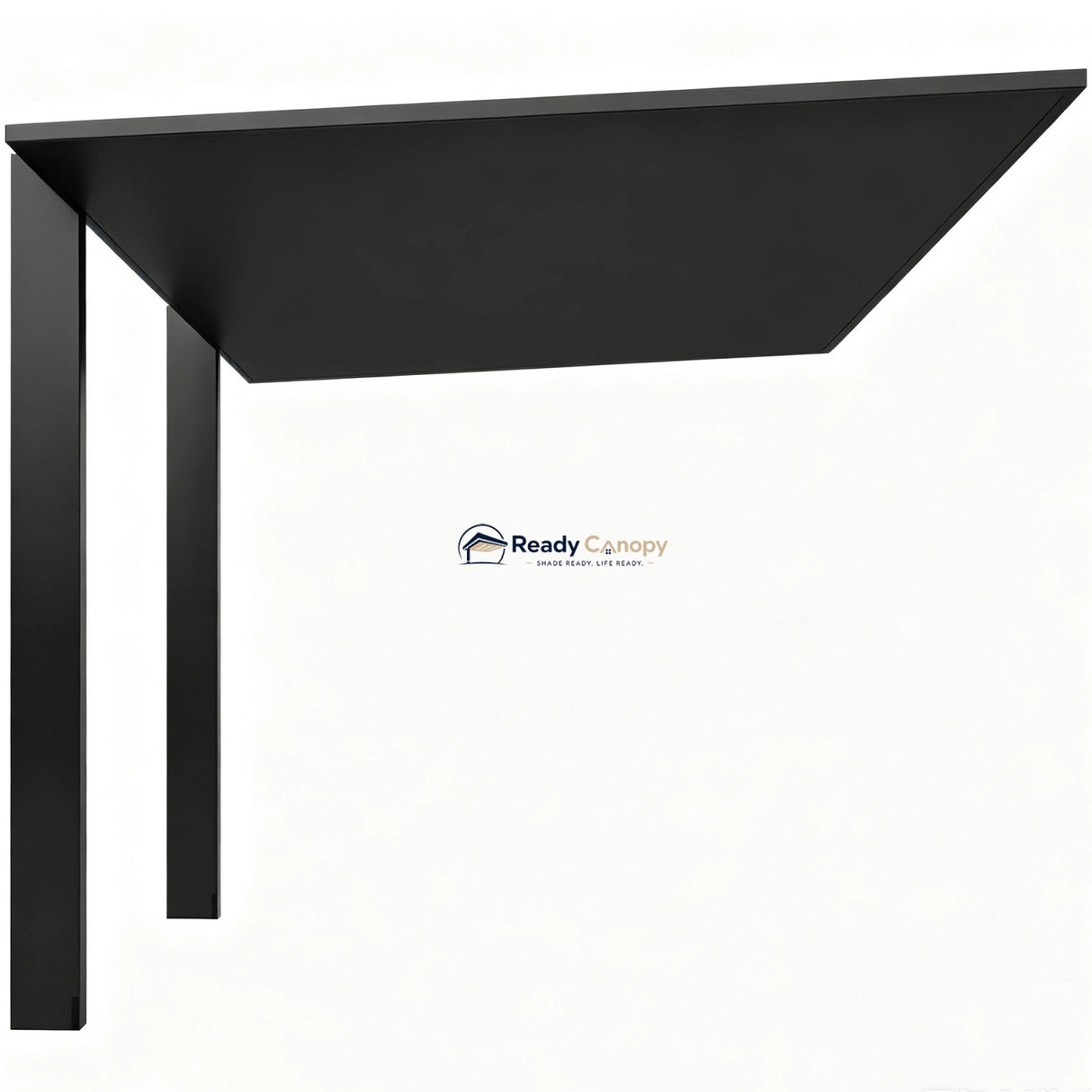 Minimalist Full-Aluminum Single Carport