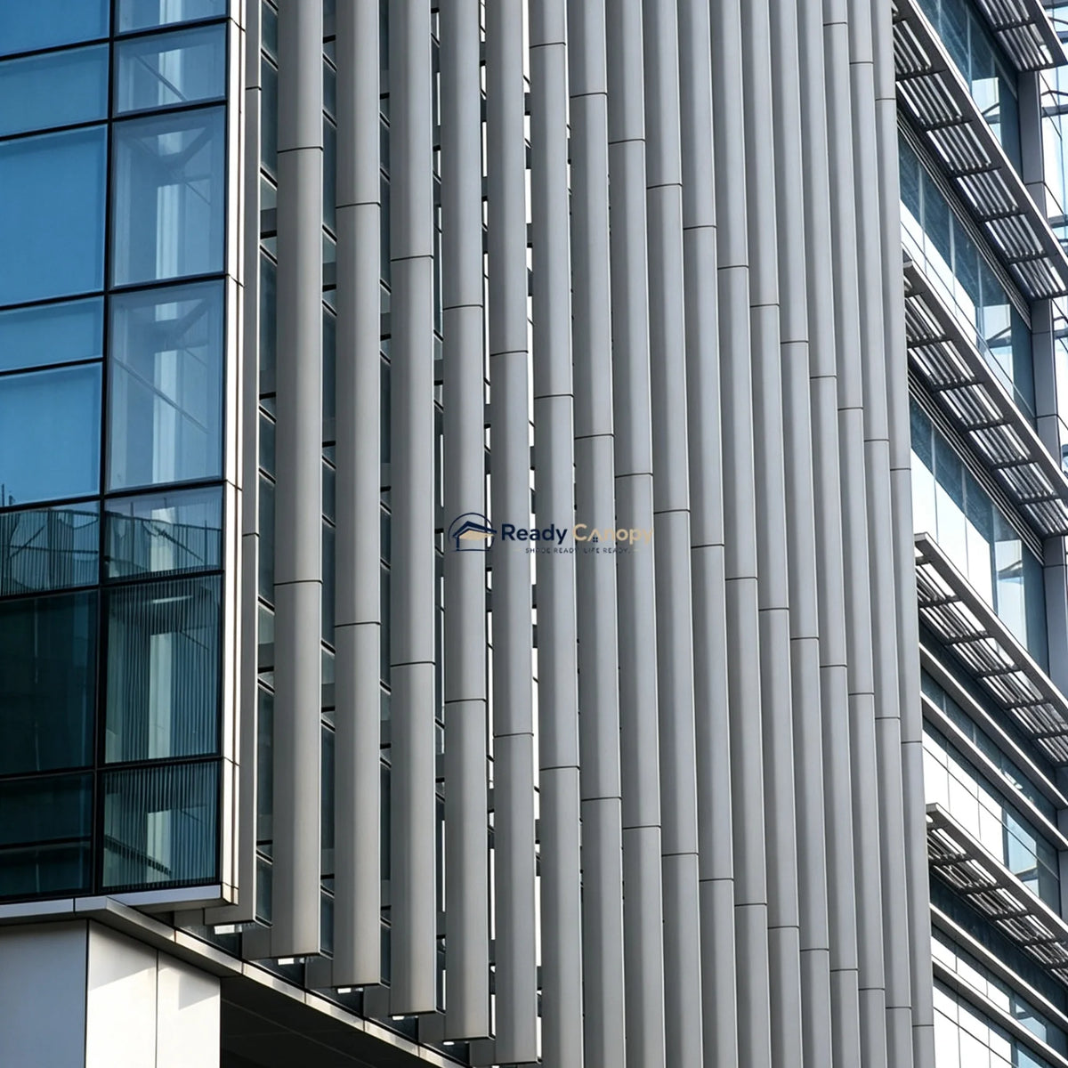 Custom Aerofoil Exterior Aluminium Louvers | Building Facades, Indoor & Outdoor Screening