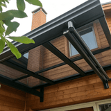 L Shape Awning Grey