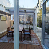 Wall-Mounted Retractable Sunroom