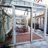 Wall-Mounted Retractable Sunroom