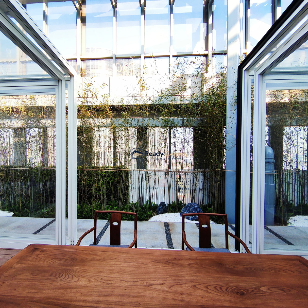 Wall-Mounted Retractable Sunroom