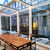 Wall-Mounted Retractable Sunroom