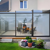 Wall-Mounted Retractable Sunroom