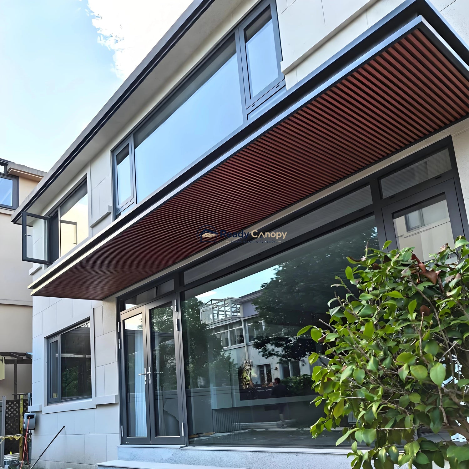 Modern Minimalist Aluminum Front Door Canopy Awning