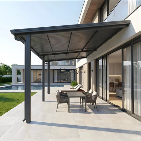 Insulated Patio Covers & Pergolas Kit - Grey