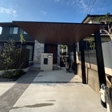 Minimalist Full-Aluminum Single Carport