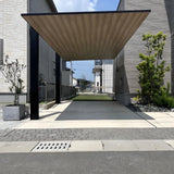 Minimalist Full-Aluminum Single Carport