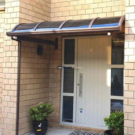 Aluminium Frame Awning - Brown - Ready Canopy