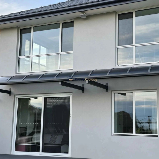 Aluminium Frame Awning - Grey - Ready Canopy