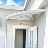 Aluminium Frame Awning - White - Ready Canopy