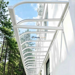 Aluminium Frame Awning - White - Ready Canopy