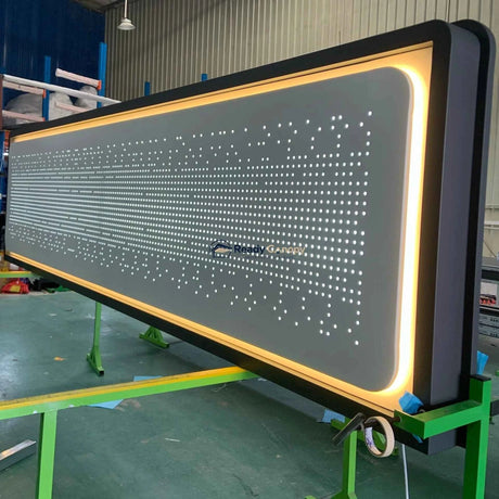Custom Aluminum Solid Panel Awning with Fiber Optic Starry Sky - Ready Canopy