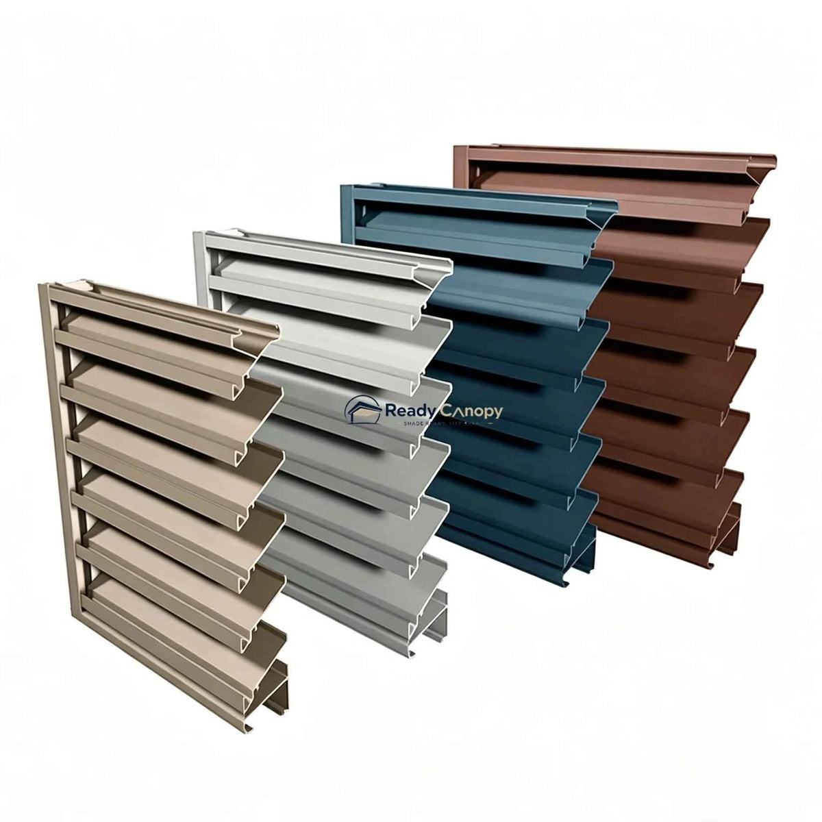 Custom Exterior Aluminium Louvers | Facades, Privacy & Equipment Screening - Ready Canopy