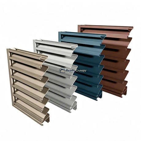 Custom Exterior Aluminium Louvers | Facades, Privacy & Equipment Screening - Ready Canopy