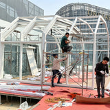 Custom Freestanding Retractable Sunroom Kits - Ready Canopy