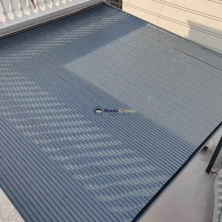 Insulated Double Carports Kit - Grey - Ready Canopy