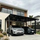 Insulated Double Carports Kit - Grey - Ready Canopy