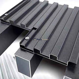 Insulated Double Carports Kit - Grey - Ready Canopy