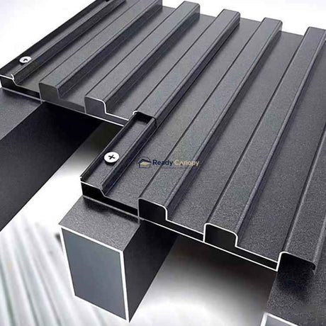 Insulated Double Carports Kit - Grey - Ready Canopy