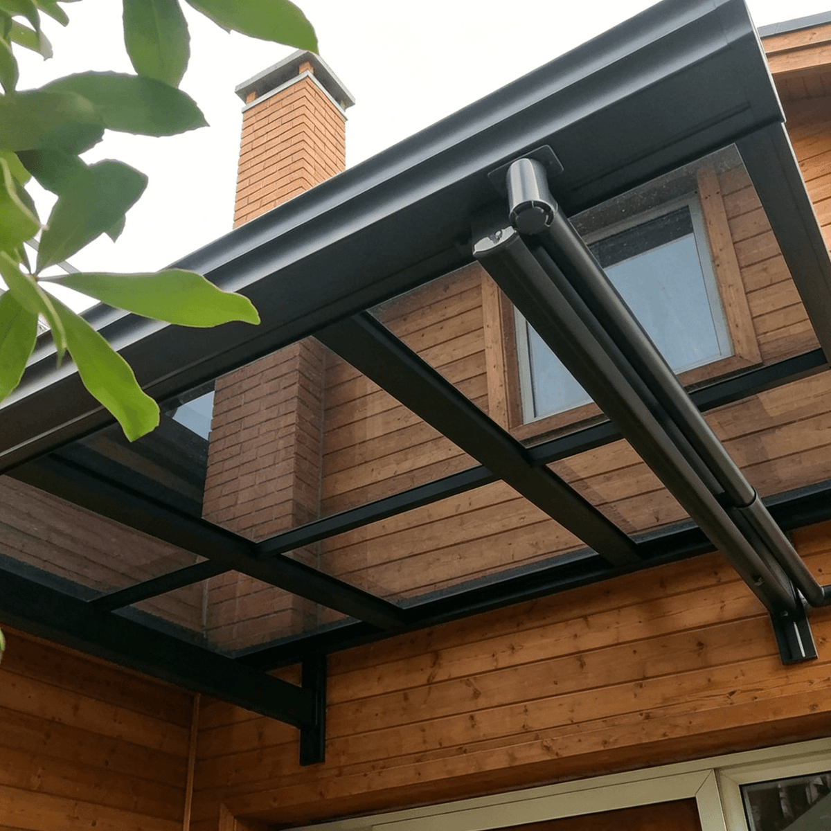 L Shape Awning Grey - Ready Canopy