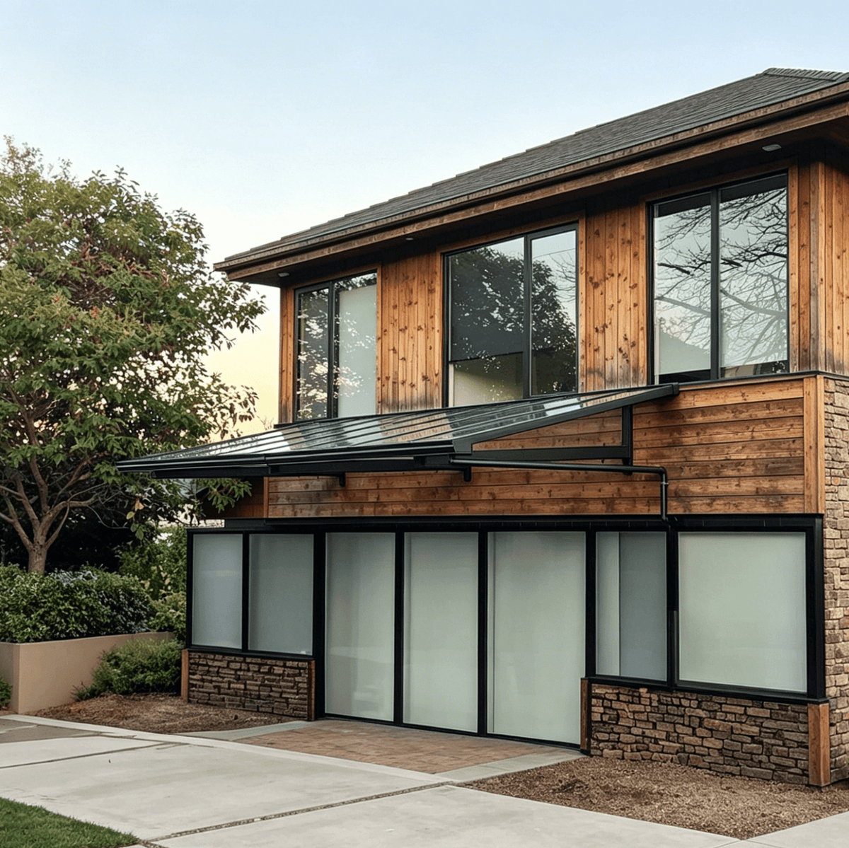 L Shape Awning Grey - Ready Canopy