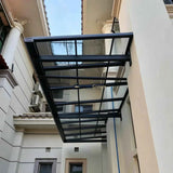 L Shape Awning Grey - Ready Canopy