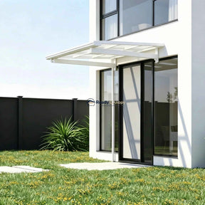 L Shape Awning White - Ready Canopy
