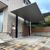 Minimalist Full-Aluminum Single Carport - Ready Canopy