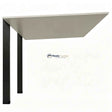 Minimalist Full-Aluminum Single Carport - Ready Canopy