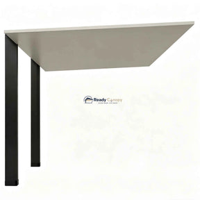 Minimalist Full-Aluminum Single Carport - Ready Canopy