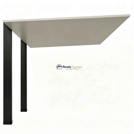 Minimalist Full-Aluminum Single Carport - Ready Canopy