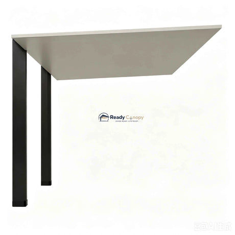 Minimalist Full-Aluminum Single Carport - Ready Canopy