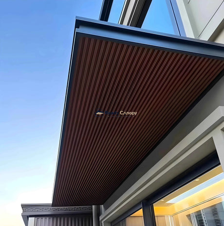 Modern Minimalist Aluminum Front Door Canopy Awning - Ready Canopy