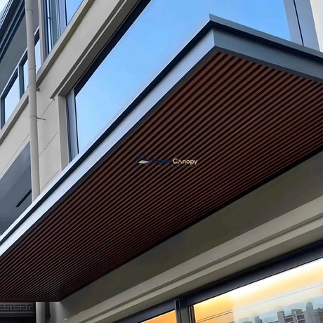 Modern Minimalist Aluminum Front Door Canopy Awning - Ready Canopy