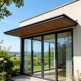 Modern Minimalist Aluminum Front Door Canopy Awning - Ready Canopy