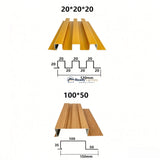 Modern Minimalist Aluminum Front Door Canopy Awning - Ready Canopy