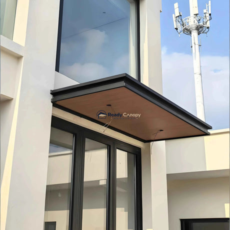 Modern Minimalist Aluminum Front Door Canopy Awning - Ready Canopy