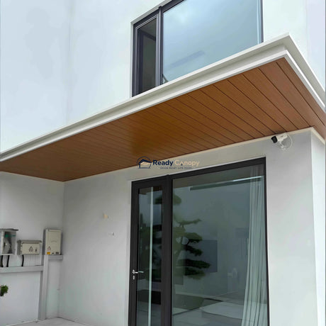 Modern Minimalist Aluminum Front Door Canopy Awning - Ready Canopy
